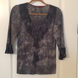 Tie dyed looking shirt